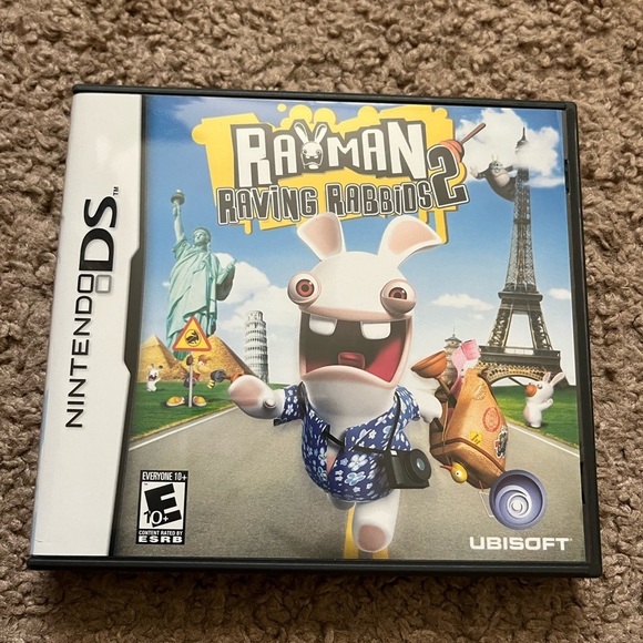 Nintendo Other - Rayman Raving Rabbids 2 DS Game